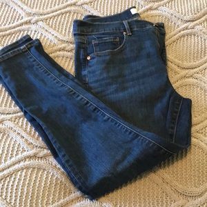 Loft skinny jeans size 12